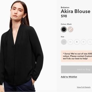 Babaton Akira Blouse